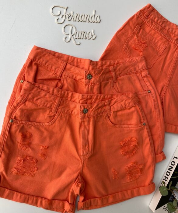 fernandaramosstore com br short feminino color sarja 092882 laranja 1