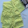 Short Feminino Color Sarja 092882 Verde Lima Fernanda Ramos Store