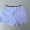 fernandaramosstore com br short feminino com cinto dourado sarja branco 2