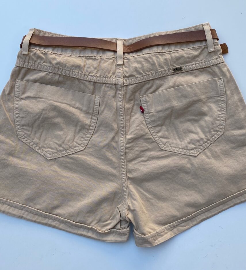 fernandaramosstore com br short feminino com cinto sarja 094379 bege 3
