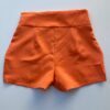 fernandaramosstore com br short feminino com detalhe e bolsos frontal laranja 2