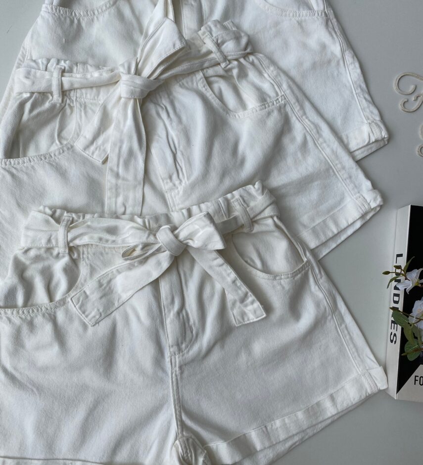 fernandaramosstore com br short jeans feminino clochard com cinto branco 1