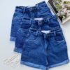 Short Jeans Feminino Mom Oxy Tradicional 19452 Fernanda Ramos Store