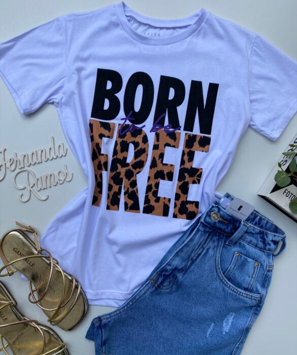 fernandaramosstore com br t shirt manga curta born to be free branca 1