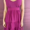 fernandaramosstore com br vestido curto com bojo alca regulavel fucsia 2