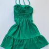 fernandaramosstore com br vestido curto com bojo de alca regulavel verde 2