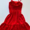 fernandaramosstore com br vestido curto com bojo de alca regulavel vermelho 2