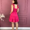 fernandaramosstore com br vestido curto com bojo e amarracao alca com babados pink 2