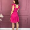 fernandaramosstore com br vestido curto com bojo laise alca babados pink 2