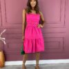 fernandaramosstore com br vestido curto com bojo laise alca regulavel pink 1