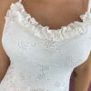 fernandaramosstore com br vestido curto com bojo malha laise de alca branco 3