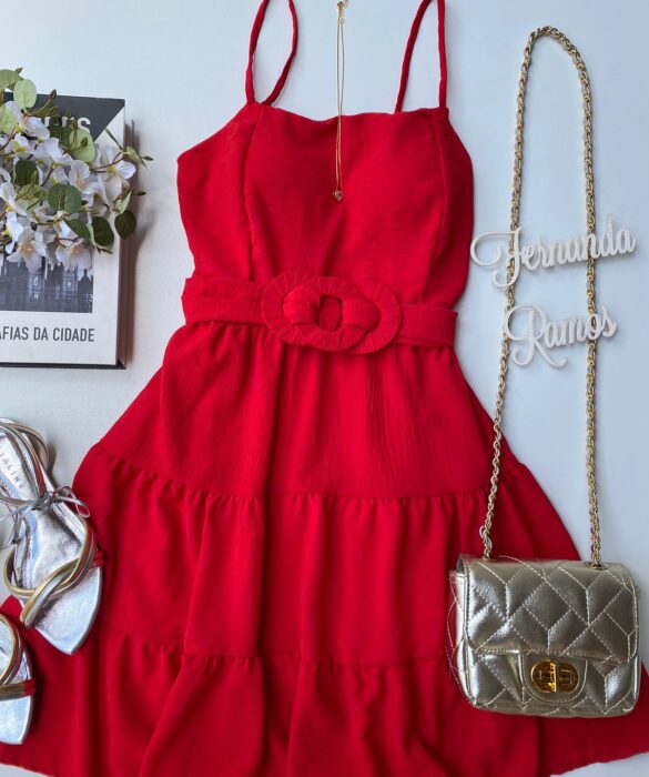 fernandaramosstore com br vestido curto com bojo vermelho com detalhe em amarracao 1