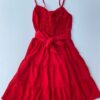 fernandaramosstore com br vestido curto com bojo vermelho com detalhe em amarracao 2