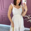 fernandaramosstore com br vestido curto laise branco com bojo alca babados 2