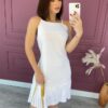 fernandaramosstore com br vestido curto sem bojo barra plissada branco