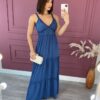 fernandaramosstore com br vestido longo com bojo azul alcas com detalhe 4