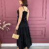 fernandaramosstore com br vestido longo com bojo com detalhe em amarracao preto