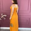 fernandaramosstore com br vestido longo com bojo laranja alcas com detalhe 3