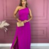 fernandaramosstore com br vestido longo com bojo nula manga com fenda fucsia 1