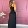 fernandaramosstore com br vestido longo com bojo nula manga com fenda preto 2