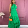 fernandaramosstore com br vestido longo com bojo viscolinho com amarracao verde 4