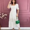 fernandaramosstore com br vestido longo laise branco manga curta sem bojo