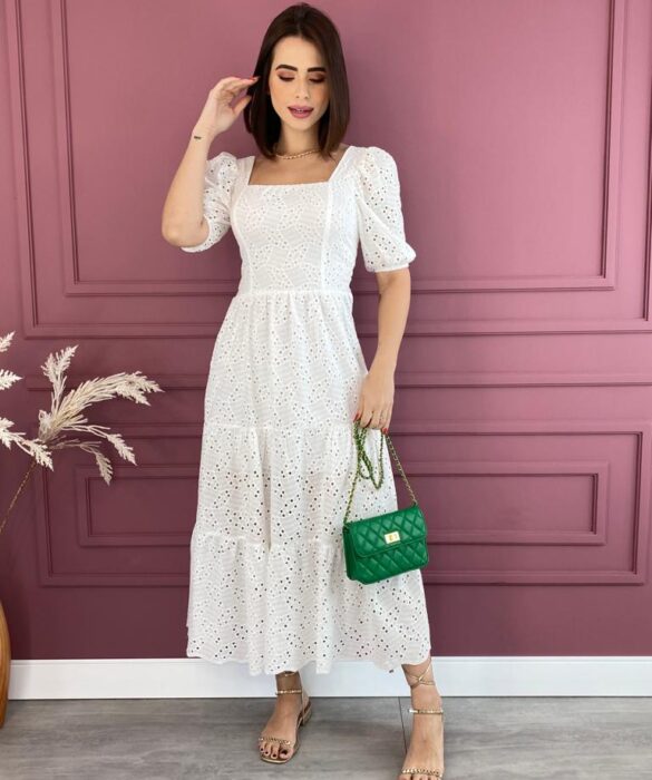 fernandaramosstore com br vestido longo laise branco manga curta sem bojo