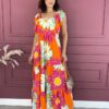 fernandaramosstore com br vestido longo sem bojo floral pink e laranja com amarracao copia 1