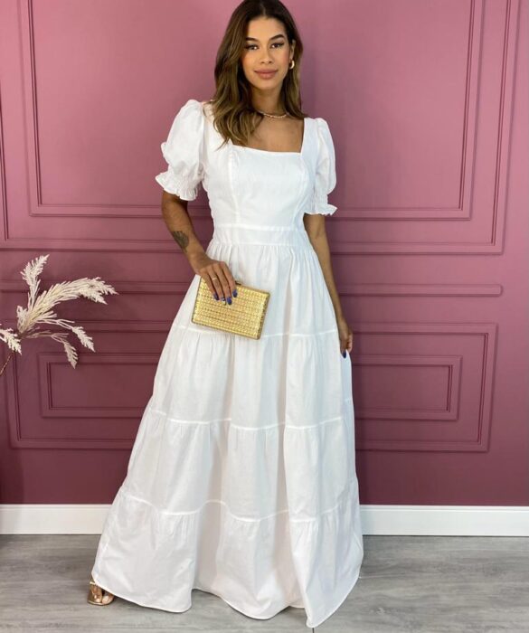 fernandaramosstore com br vestido longo sem bojo manga bufante branco 1