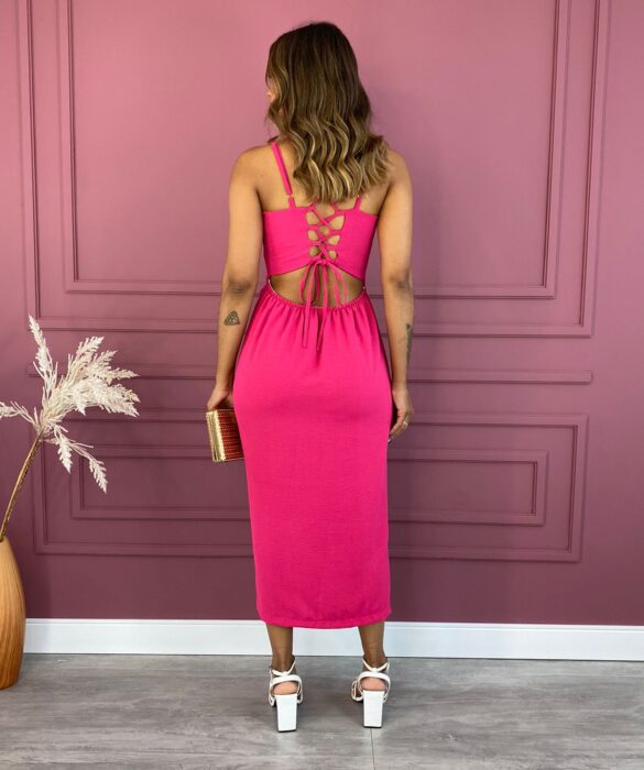 fernandaramosstore com br vestido midi com bojo com fenda alca regulavel pink 3