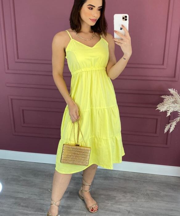 fernandaramosstore com br vestido midi sem bojo com babado sarja verde lima 061946 1