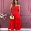 fernandaramosstore com br vestido midi sem bojo detalhe em guipir pipoquinha vermelho 1