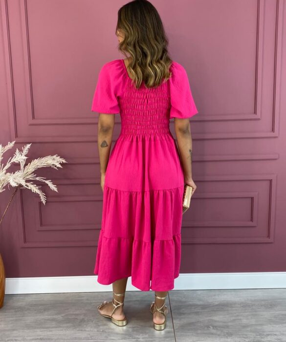 fernandaramosstore com br vestido midi sem bojo lastex atras detalhe no decote pink 3