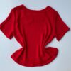 fernandaramosstore com br blusa feminina manga curta vermelho