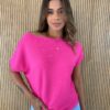 fernandaramosstore com br blusa manga curta feminina canelada pink 1