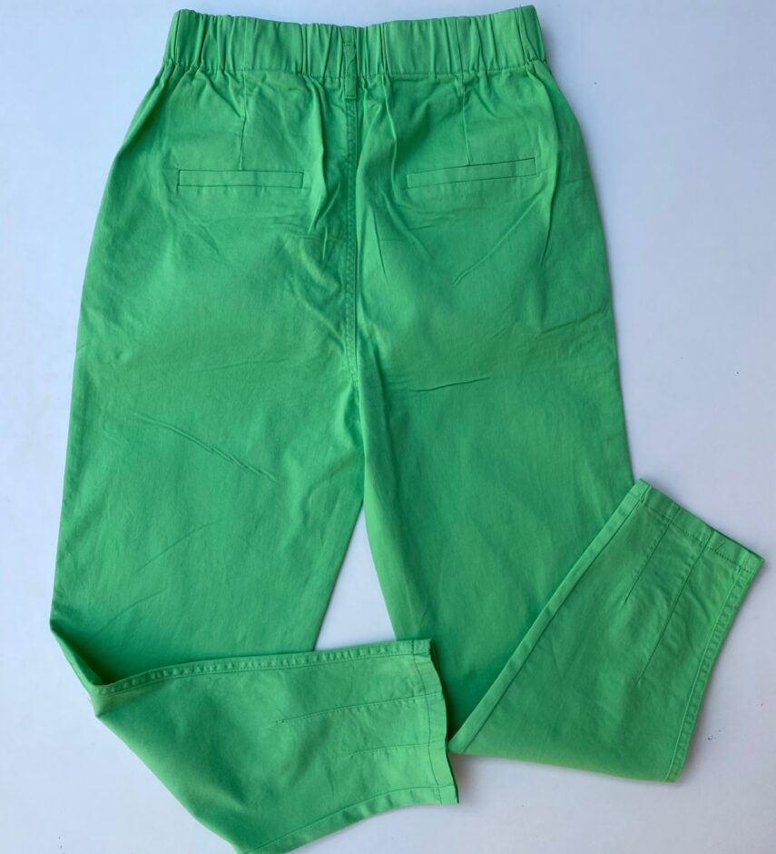 Calça Feminina Sarja com Bolsos Verde - Fernanda Ramos Store