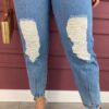 Calça Jeans Feminina Slouchy 1072 - Fernanda Ramos Store