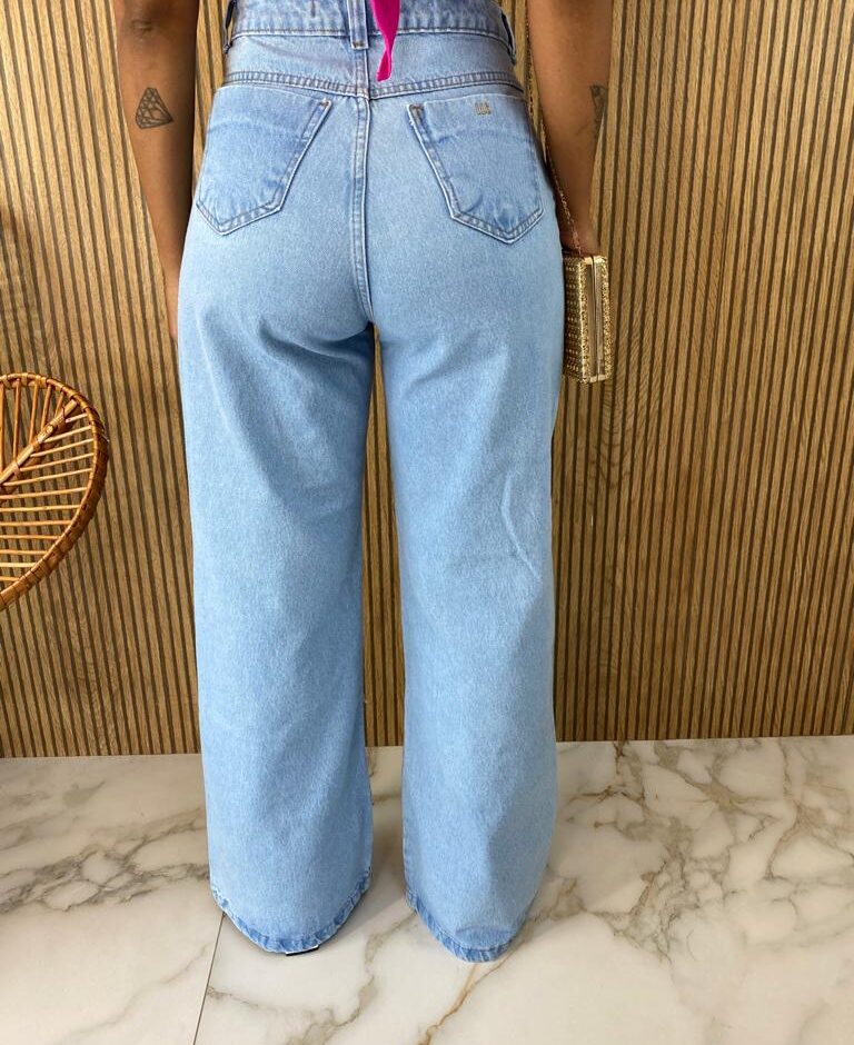 Calça Jeans Feminina Wide Leg 1070 - Fernanda Ramos Store