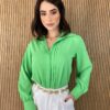 fernandaramosstore com br camisa feminina manga em longa com detalhes verde menta 4