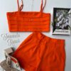 fernandaramosstore com br conjunto feminino cropped sem bojo short com pregas laranja 2