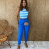 fernandaramosstore com br Cropped Feminino com Bojo de Tons de Azul4