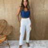 cropped feminino jeans escuro laco Fernanda ramos store