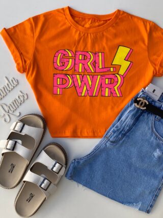 fernandaramosstore com br cropped feminino manga curta laranja grl pwr