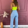 fernandaramosstore com br cropped feminino tomara que caia amarelo neon