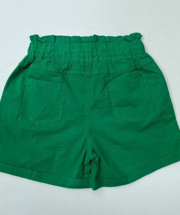 fernandaramosstore com br short feminino com elastico na cintura e amarracao e botoes verde