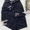 fernandaramosstore com br short jeans feminino com cinto metal preto 0178 3