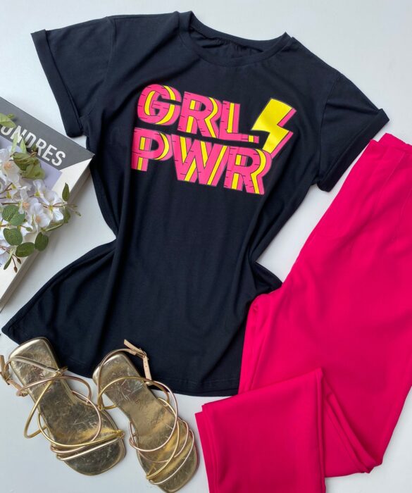 fernandaramosstore com br t shirt manga curta preta estampa grl pwr 1