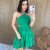 Vestido Ana Curto com Bojo Verde fernanda ramos store