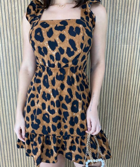 fernandaramosstore com br vestido curto com bojo alca com babado animal print 2