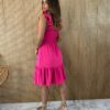 Vestido Curto com Bojo Pipoquinha Pink - Fernanda Ramos Store